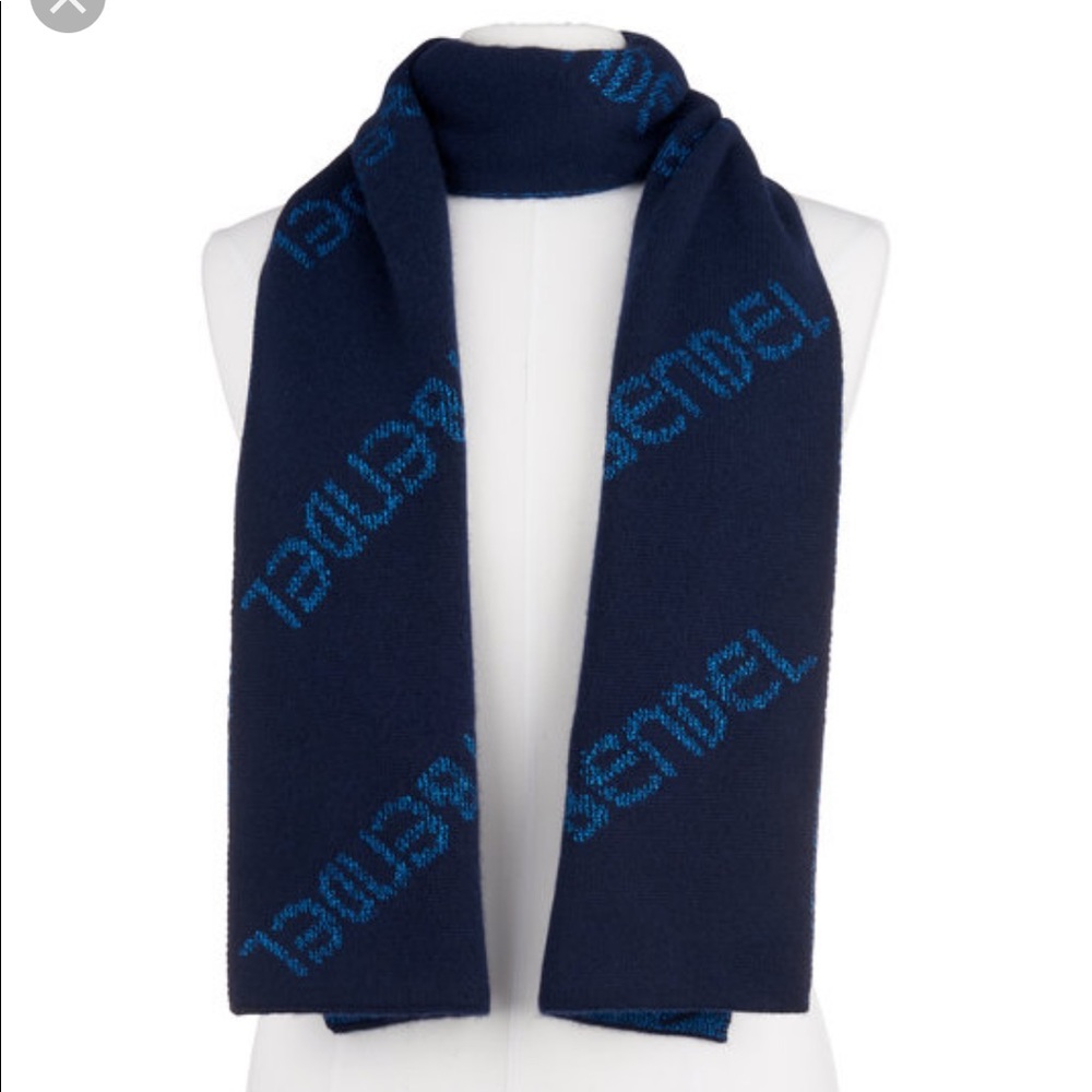 Cashmere lurex scarf